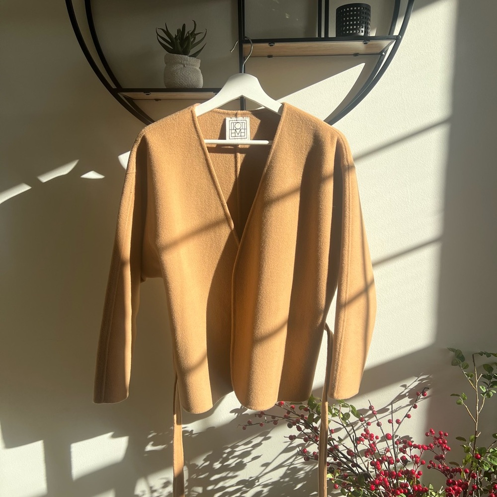 Toteme Tan Pea Coat